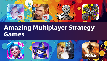 Erstaunliche Multiplayer -Strategiespiele