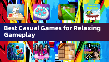 Melhores Jogos Casuais para Gameplay Relaxante