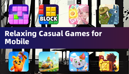 Juegos casuales relajantes para móviles