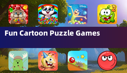 Fun Cartoon Puzzle Games