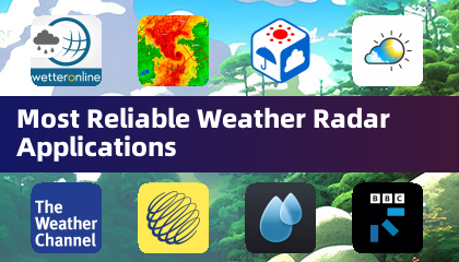 가장 신뢰할 수 있는 기상 레이더 애플리케이션