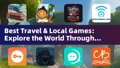 베스트 트래블 & 로컬 게임: 인터랙티브 어드벤처로 세계 탐험하기 (어드벤처 게임)