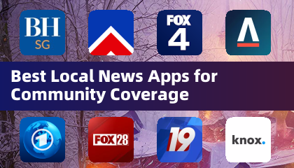 커뮤니티 보도를 위한 최고의 지역 뉴스 앱