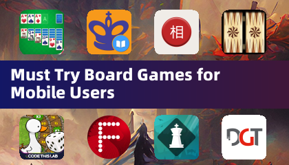 Must Try Board Games for Mobile Users