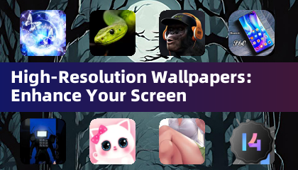 High-Resolution Wallpapers: Enhance Your Screen