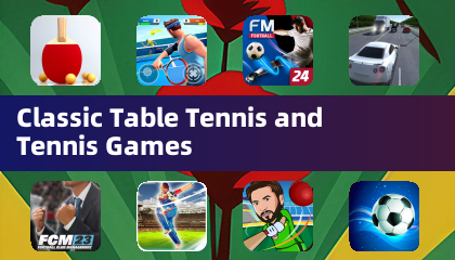 클래식 테니스 및 테니스 게임