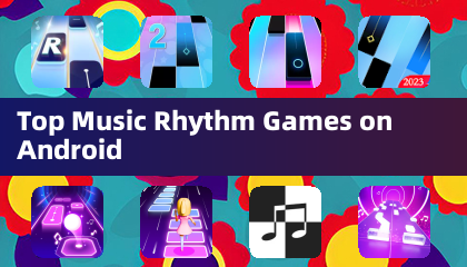 안드로이드에서 인기 있는 음악 리듬 게임