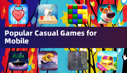 모바일용 인기 캐주얼 게임