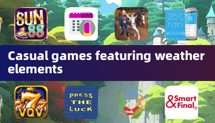 Casual games featuring weather elements