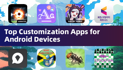 Las mejores aplicaciones de personalización para dispositivos Android